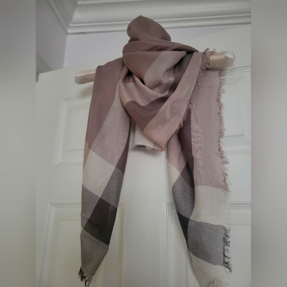 Coach Checkered Fashion Scarf